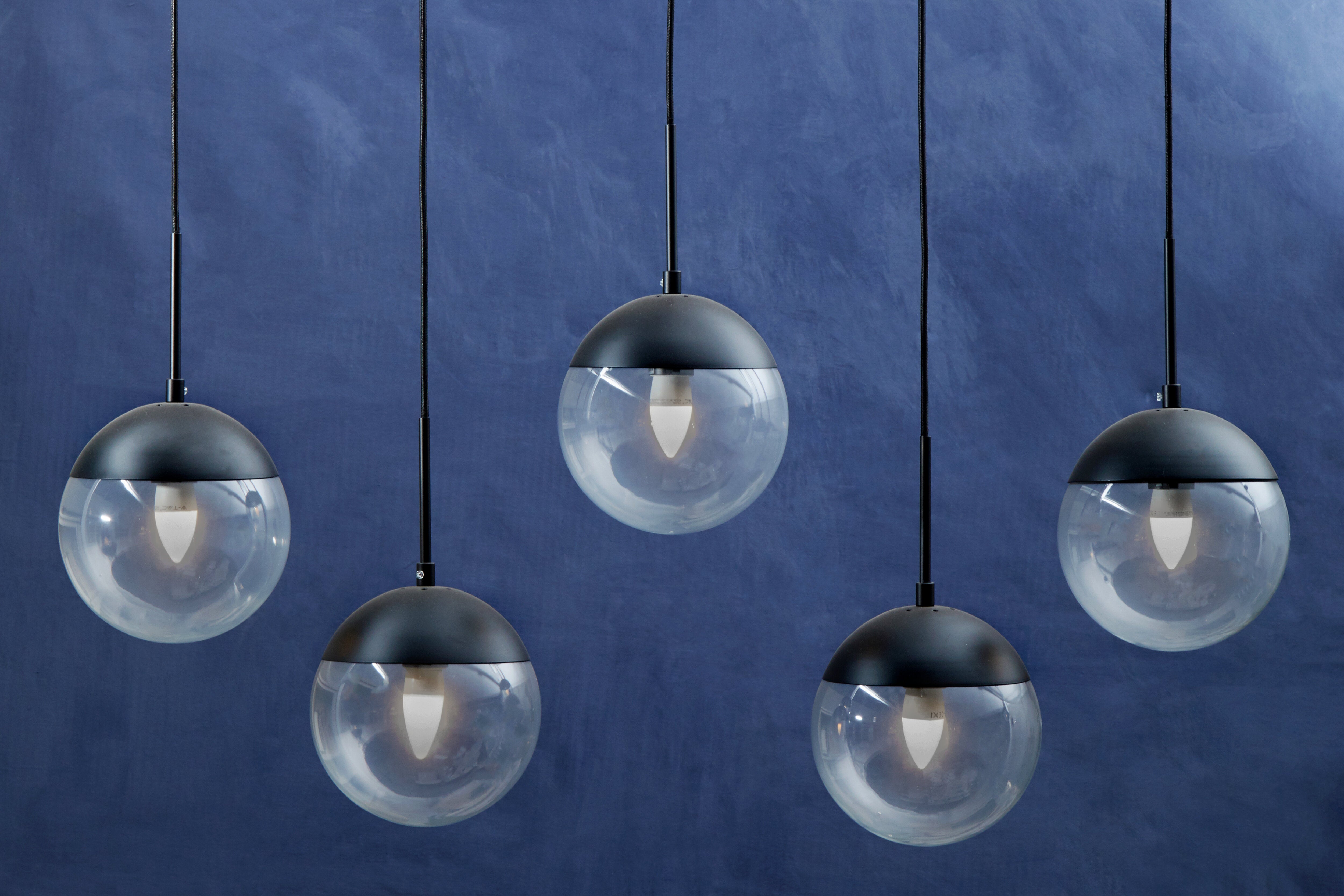 Kidston Clear Glass Shades Pendant Light
